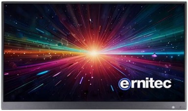 ERNITEC Monitor 0070-24124, HDMI, PoE, 24", 1920 x 1080
